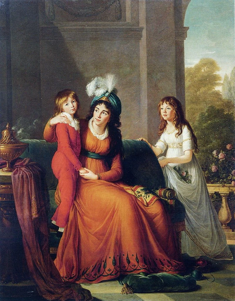 Ritratto della contessa Ekaterina Sergeevna Somoilov, nata Troubetzkoy-hermitage